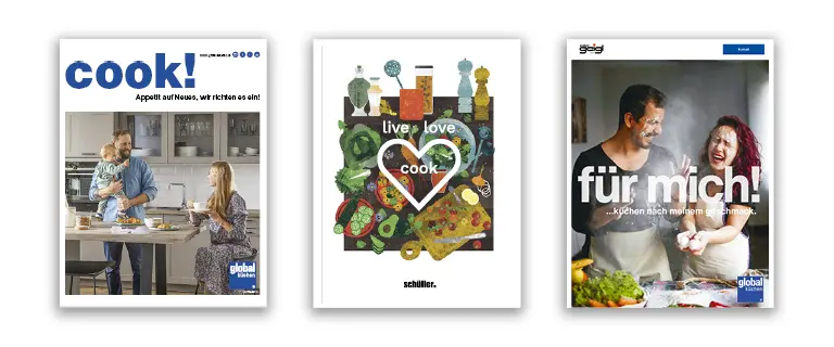 Global Küchen und Schüller Küchen Katalog